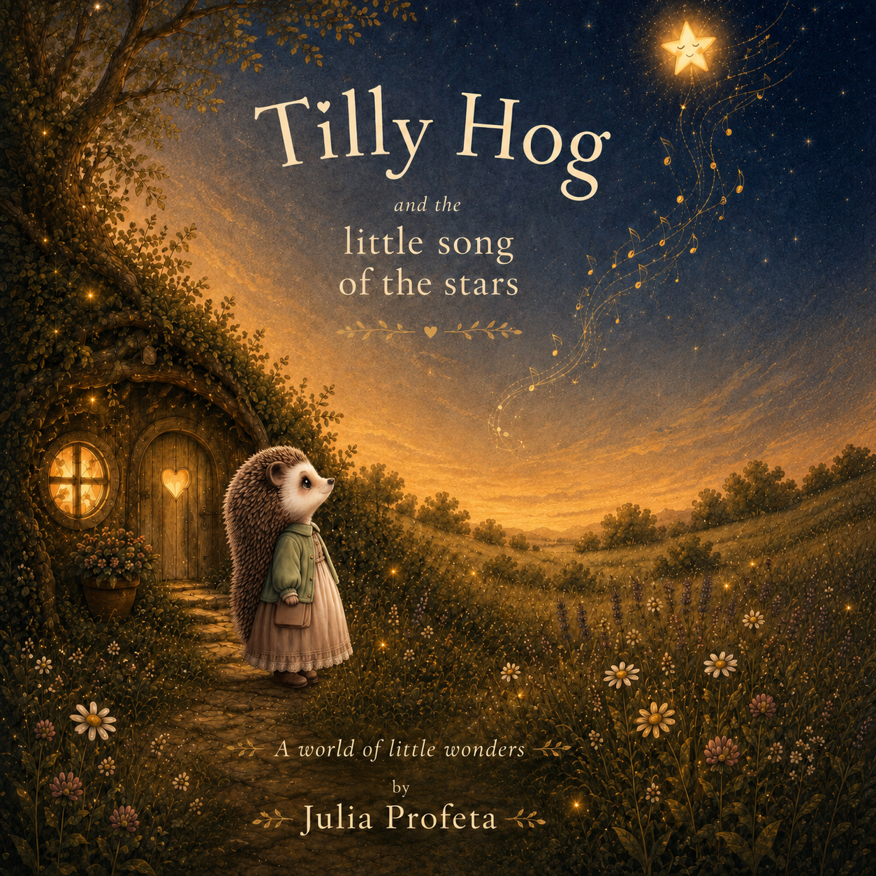 Tilly Hog and the little song of the stars — book cover